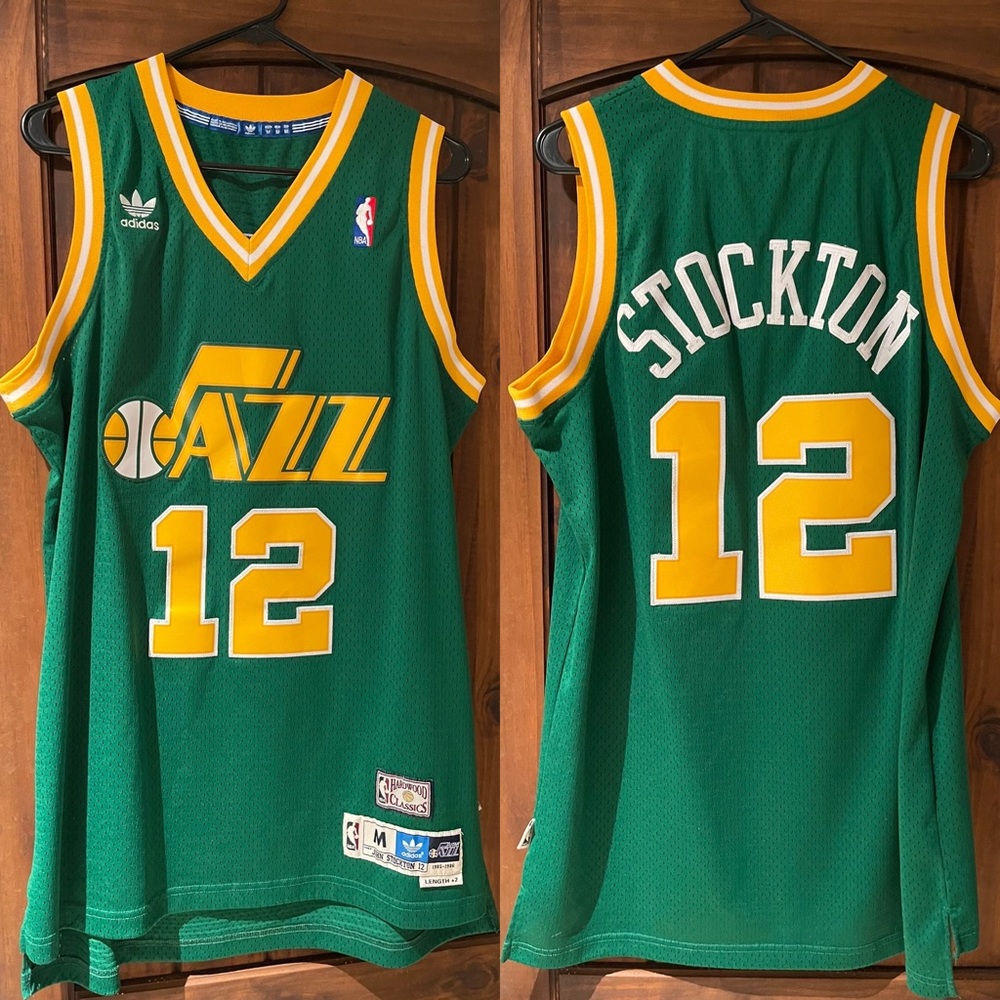Retro Design NBA Utah Jazz John Stockton Jersey